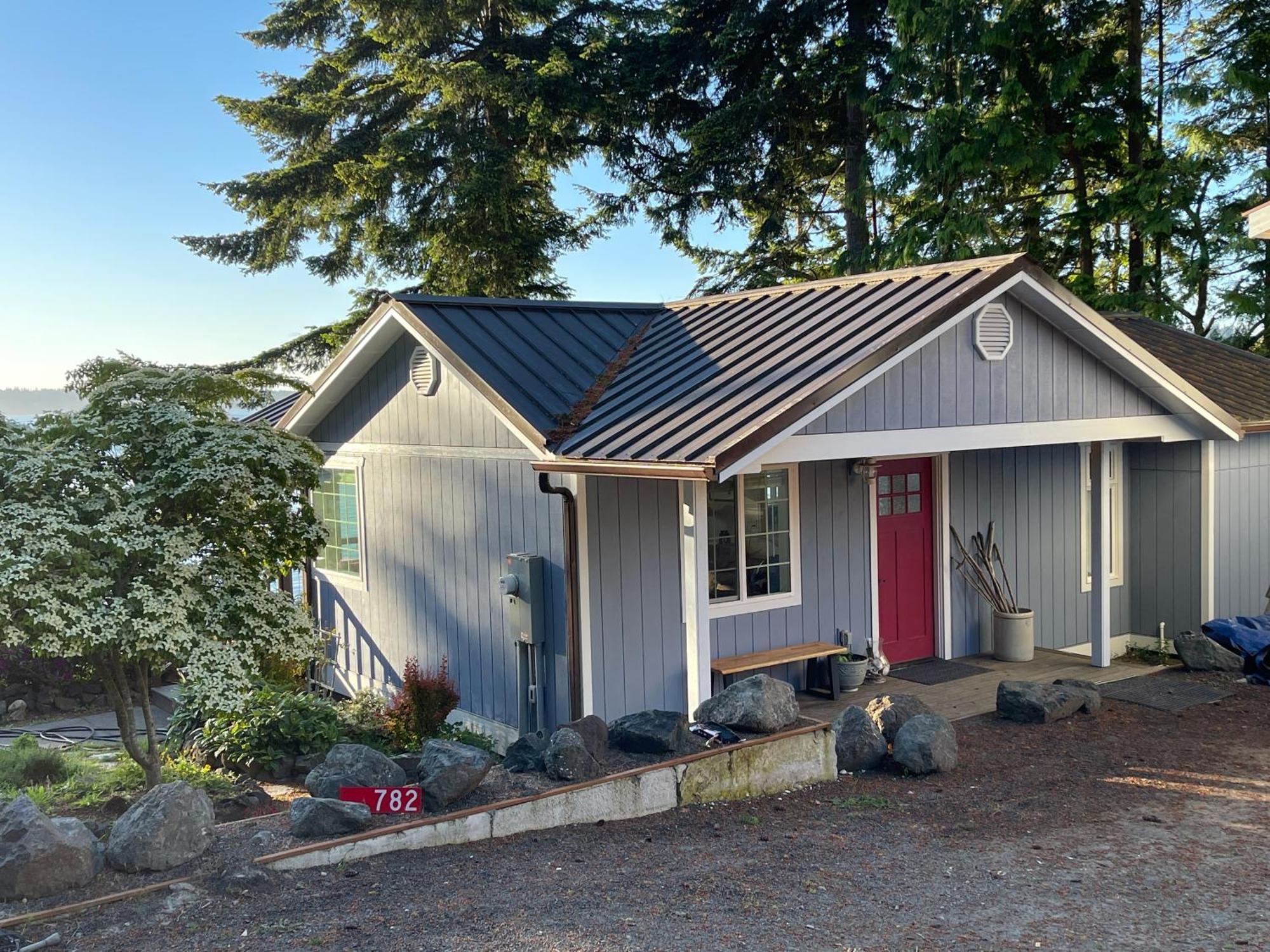 Puget Sound Chic Romantic Cottage With Private Beach Access & Gated Entry Port Ludlow Exterior foto