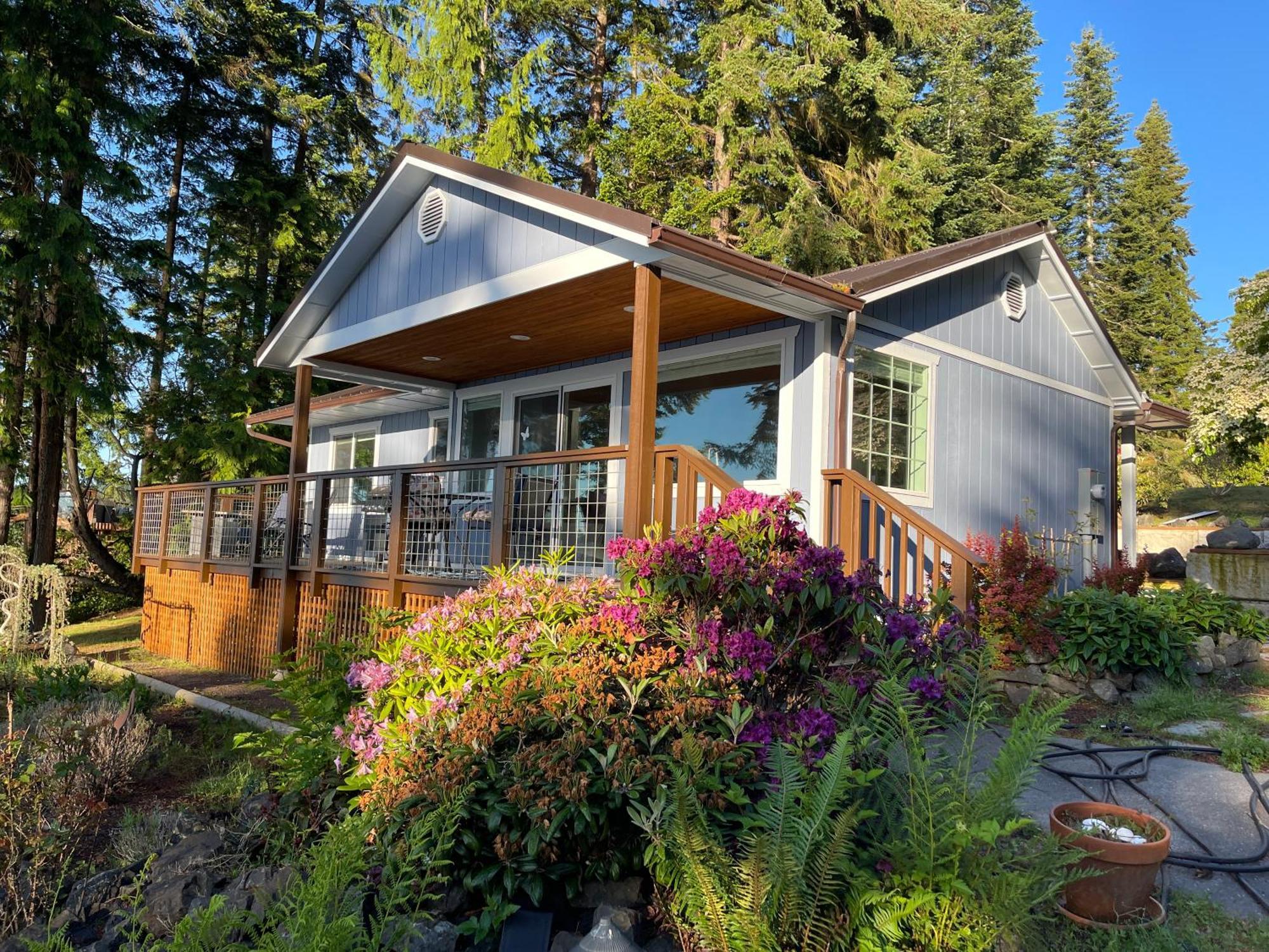 Puget Sound Chic Romantic Cottage With Private Beach Access & Gated Entry Port Ludlow Exterior foto