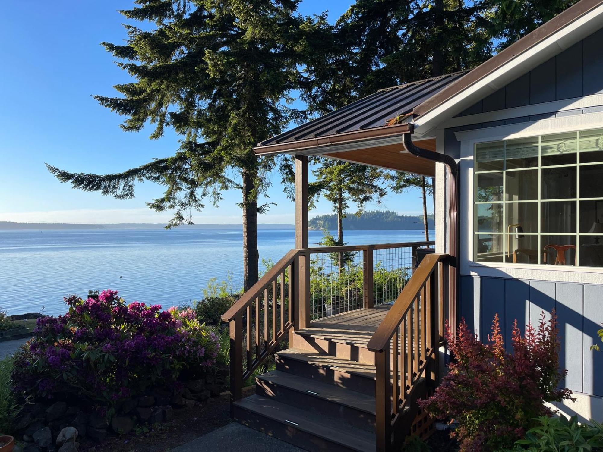 Puget Sound Chic Romantic Cottage With Private Beach Access & Gated Entry Port Ludlow Exterior foto