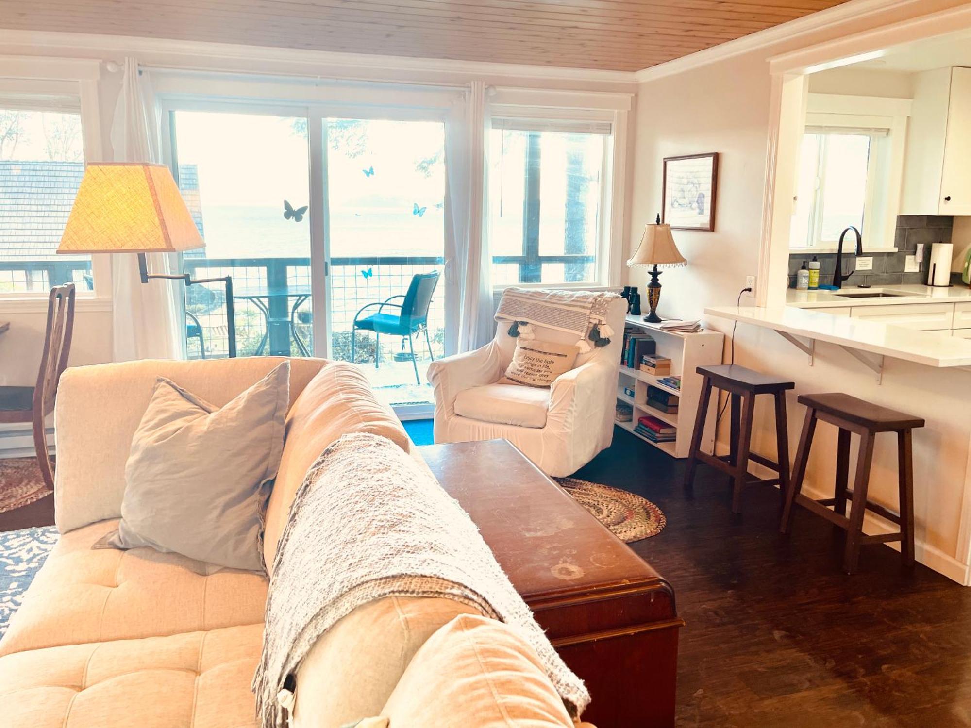 Puget Sound Chic Romantic Cottage With Private Beach Access & Gated Entry Port Ludlow Exterior foto
